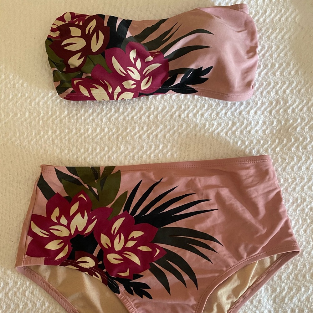 High waisted 2 piece